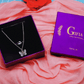 Gifia Jewelry Gift | Hug Ring & Butterfly Pendant